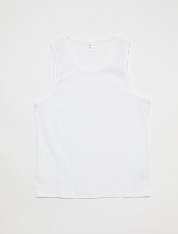 Set di canottiere in maglia jersey