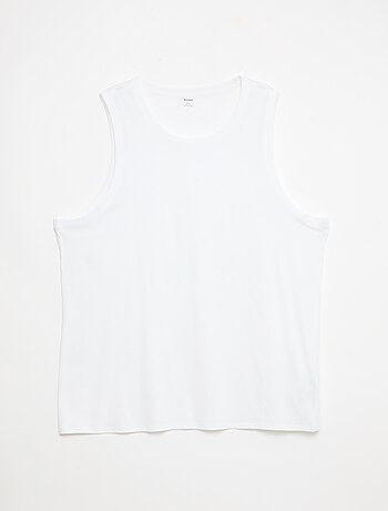 Set di canottiere in maglia jersey