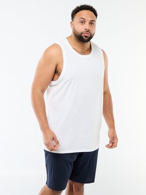 Set di canottiere in maglia jersey - Kiabi