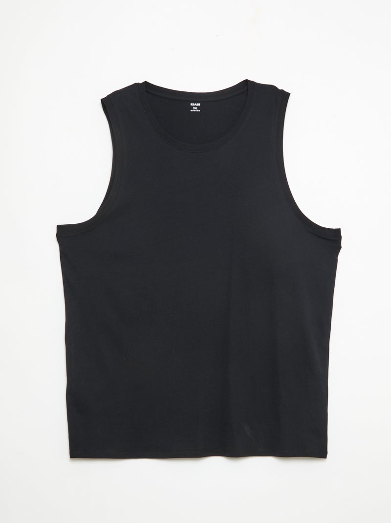 Set di canottiere in maglia jersey Grigio - Kiabi