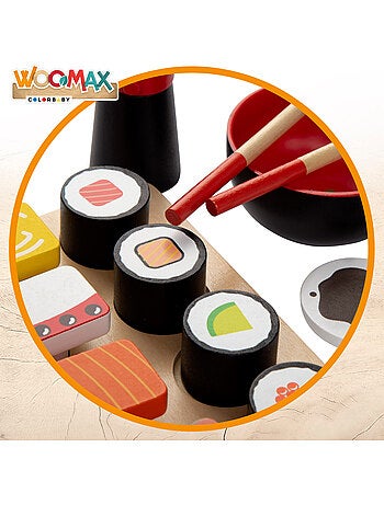 Set di cibo per sushi in legno WOOMAX