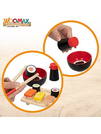 Set di cibo per sushi in legno WOOMAX