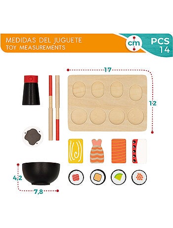 Set di cibo per sushi in legno WOOMAX