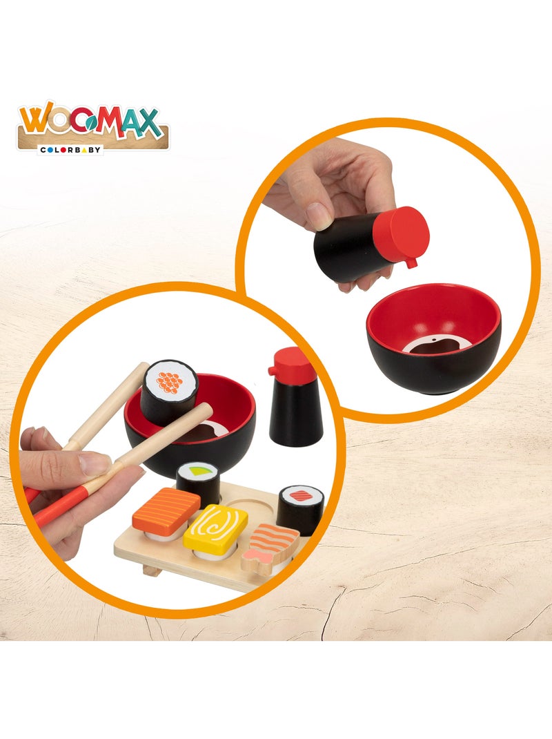 Set di cibo per sushi in legno WOOMAX N/D - Kiabi