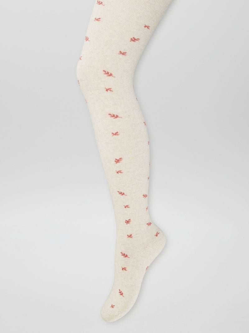 Set di collant caldi BEIGE - Kiabi