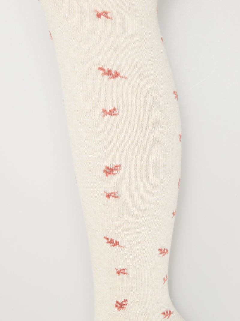 Set di collant caldi BEIGE - Kiabi