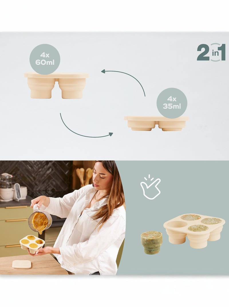 Silikomart Wonder Cakes Tag 07 – Set 2 Stampi In Silicone Per Biscotti 3D, Tema Regalo, Bianco - 4