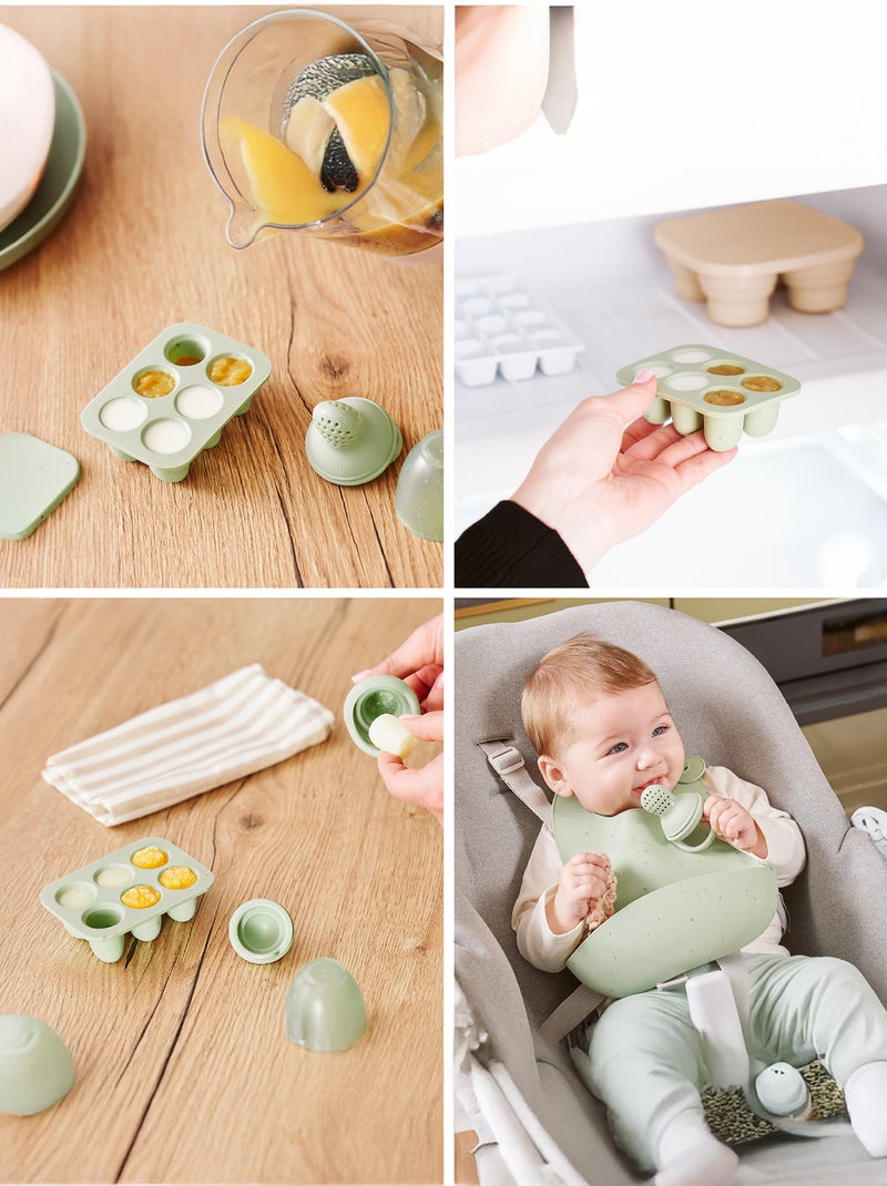 Set Contenitori Sottovuoto Tight Vac - Tenuta Ermetica, Impermeabili, Anti-odore, Capacità 0.06 Litri - 3