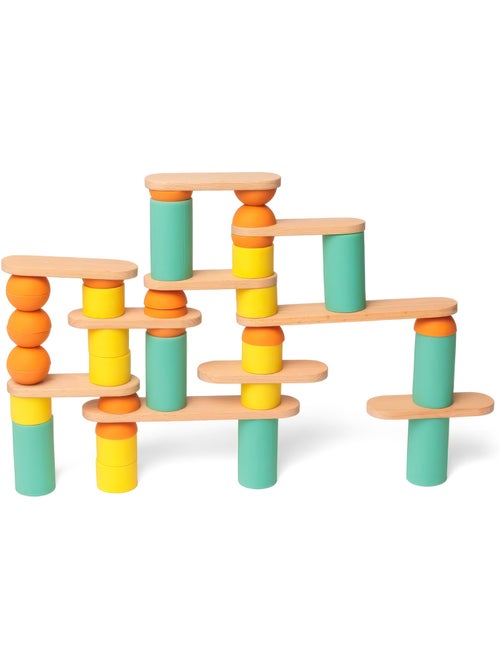 Set di costruzione e equilibrio in legno stix | oppi® | oppi® - Kiabi