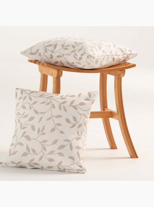 Set di due federe per cuscino con motivo geometrico, tessuto in filo tinto - Gamusi. - Kiabi Set di due federe per cuscino con motivo geometrico, tessuto in filo tinto - Gamusi. - Kiabi