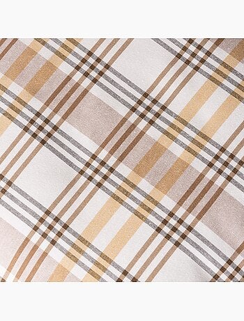 Set di due federe per cuscino con motivo tartan, con chiusura a zip - Gamusi.