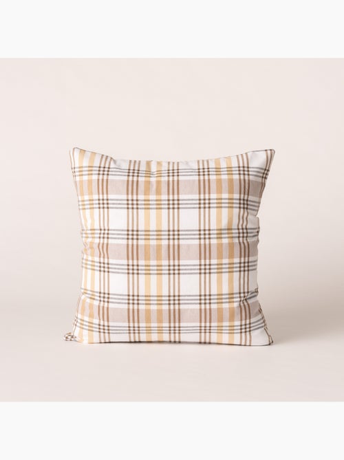 Set di due federe per cuscino con motivo tartan, con chiusura a zip - Gamusi. - Kiabi Set di due federe per cuscino con motivo tartan, con chiusura a zip - Gamusi. - Kiabi
