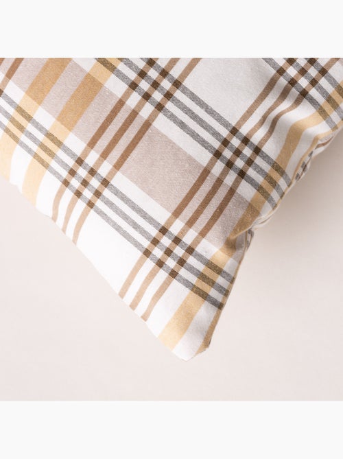 Set di due federe per cuscino con motivo tartan, con chiusura a zip - Gamusi. - Kiabi Set di due federe per cuscino con motivo tartan, con chiusura a zip - Gamusi. - Kiabi