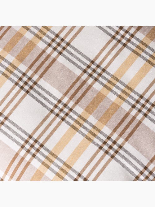 Set di due federe per cuscino con motivo tartan, con chiusura a zip - Gamusi. - Kiabi Set di due federe per cuscino con motivo tartan, con chiusura a zip - Gamusi. - Kiabi