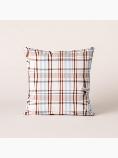 Set di due federe per cuscino con motivo tartan, con chiusura a zip - Gamusi. - Kiabi Set di due federe per cuscino con motivo tartan, con chiusura a zip - Gamusi. - Kiabi