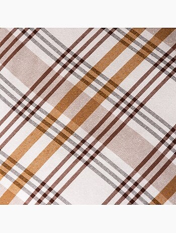 Set di due federe per cuscino con motivo tartan, con chiusura a zip - Gamusi.