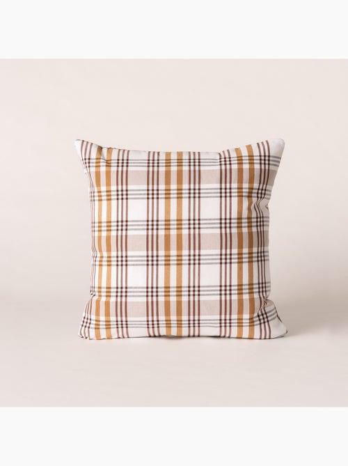 Set di due federe per cuscino con motivo tartan, con chiusura a zip - Gamusi. - Kiabi Set di due federe per cuscino con motivo tartan, con chiusura a zip - Gamusi. - Kiabi