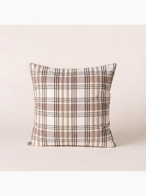 Set di due federe per cuscino con motivo tartan, con chiusura a zip - Gamusi. - Kiabi Set di due federe per cuscino con motivo tartan, con chiusura a zip - Gamusi. - Kiabi