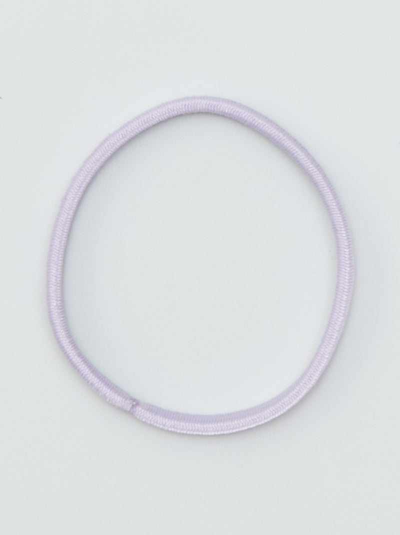 Set di elastici piatti colorati ROSA - Kiabi