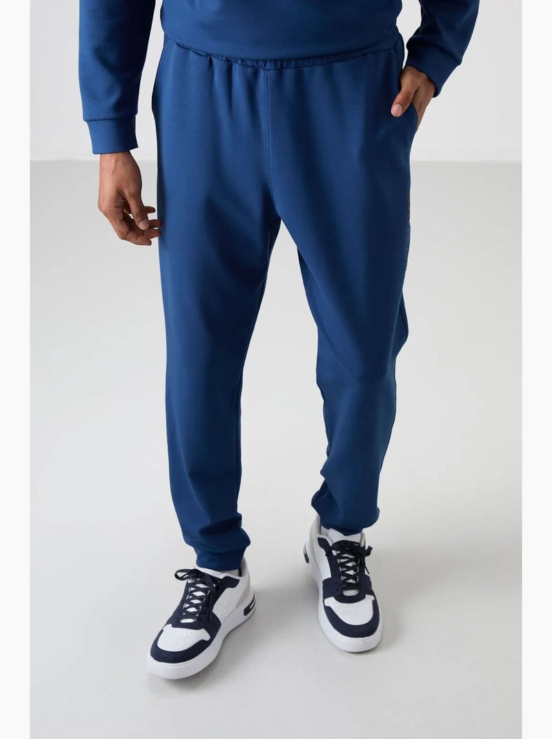 Set di felpa e pantaloni in pile stampati tommy Blu - Kiabi