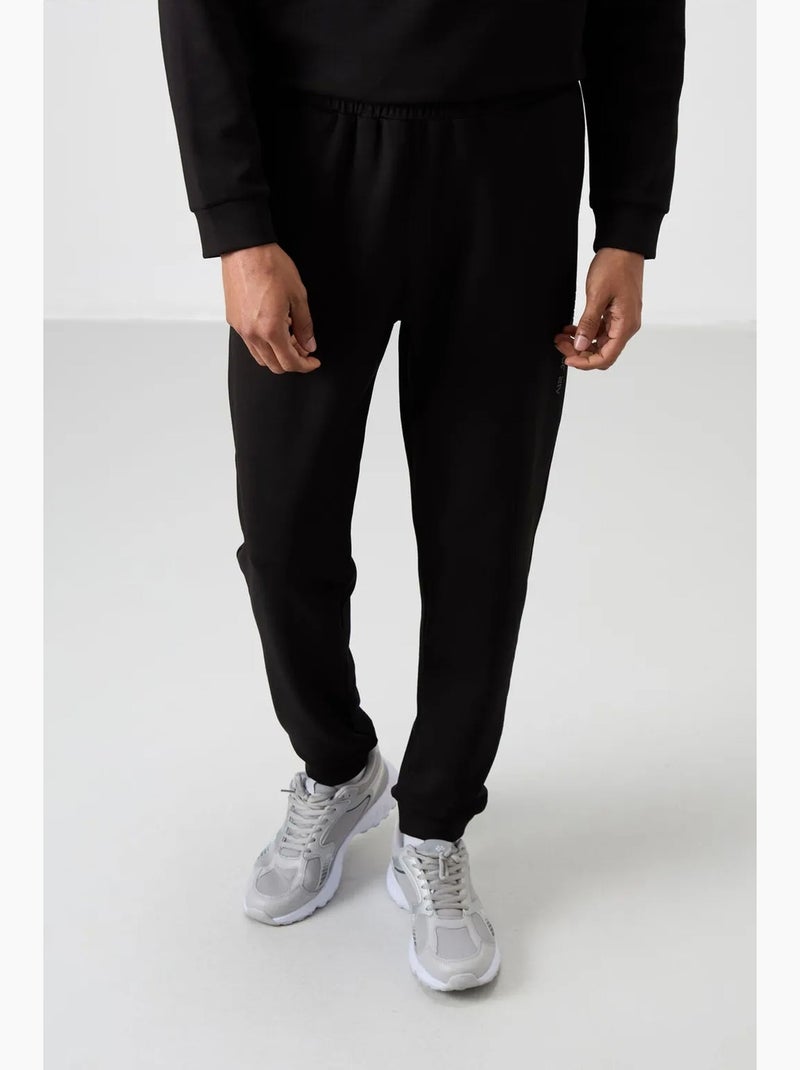 Set di felpa e pantaloni in pile stampati tommy Nero - Kiabi