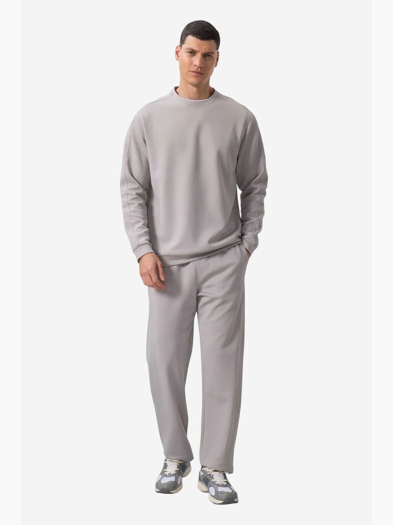 Set di felpa oversize e pantaloni da uomo tommy Grigio chiaro - Kiabi