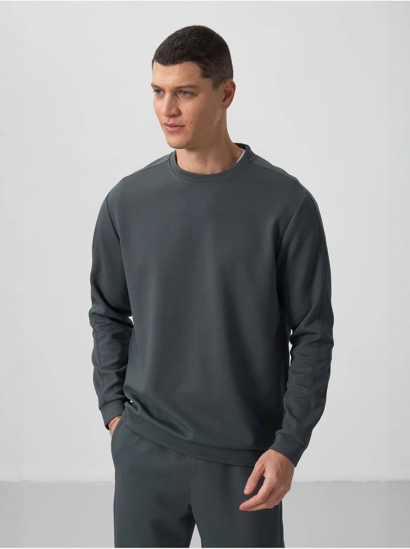 Set di felpa oversize e pantaloni da uomo tommy Grigio nero - Kiabi