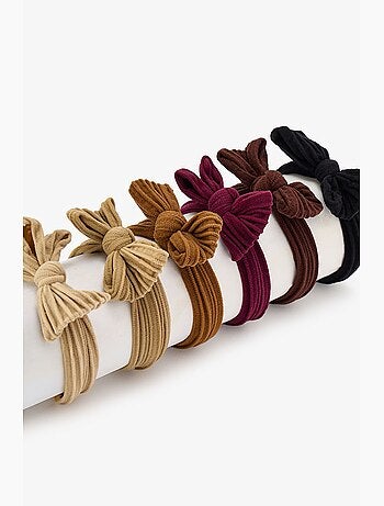 Set di fermagli con fiocco penti