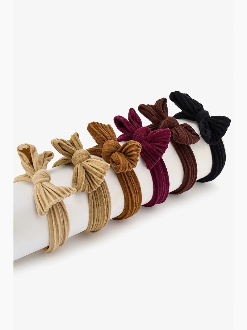 Set di fermagli con fiocco penti Nero - Kiabi