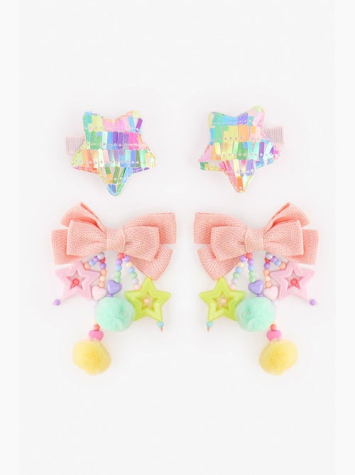Set di fermagli per capelli a stella da bambina penti - Kiabi