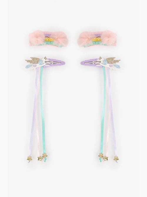 Set di fermagli rainbow per bambina penti - Kiabi