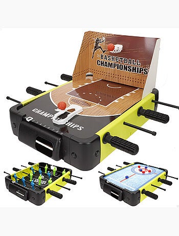 Set di giochi da tavolo 3 in 1 48x32x9 cm cb games