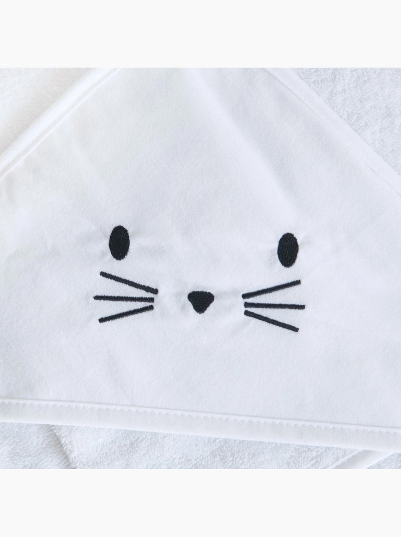 Set di guanti e bagno per conigli Bianco - Kiabi