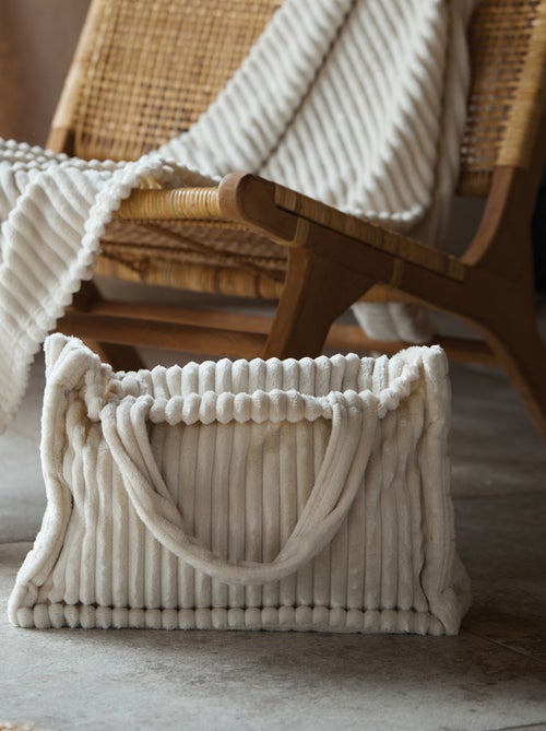 Set di lanci e borse a coste morbide - Kiabi