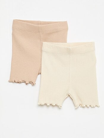 Set di leggings a coste - 2 pezzi