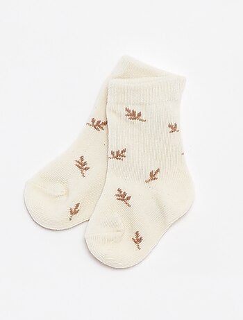 Set di leggings a coste + calzini - 2 pezzi