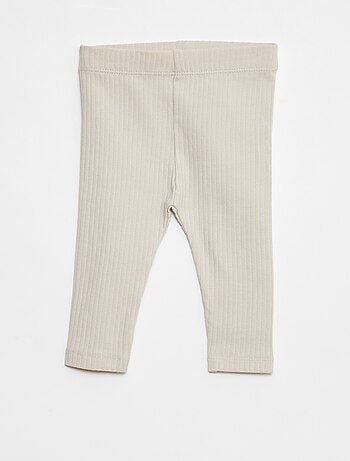 Set di leggings a coste lunghi - 2 pezzi