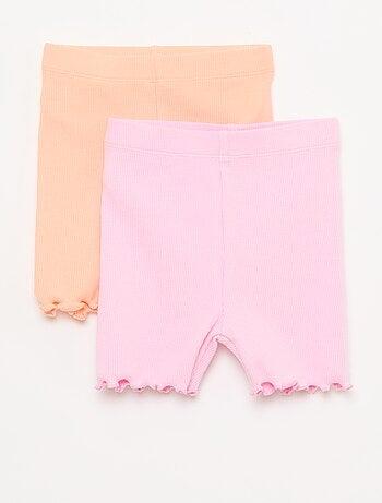 Set di leggings a costine - 2 pezzi