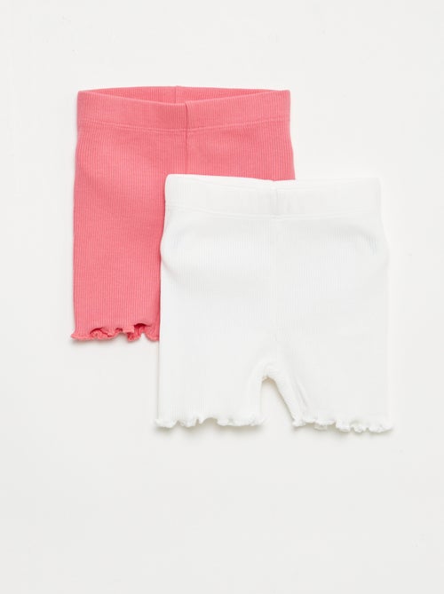 Set di leggings a costine - 2 pezzi - Kiabi