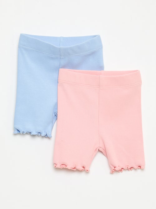 Set di leggings a costine - 2 pezzi - Kiabi