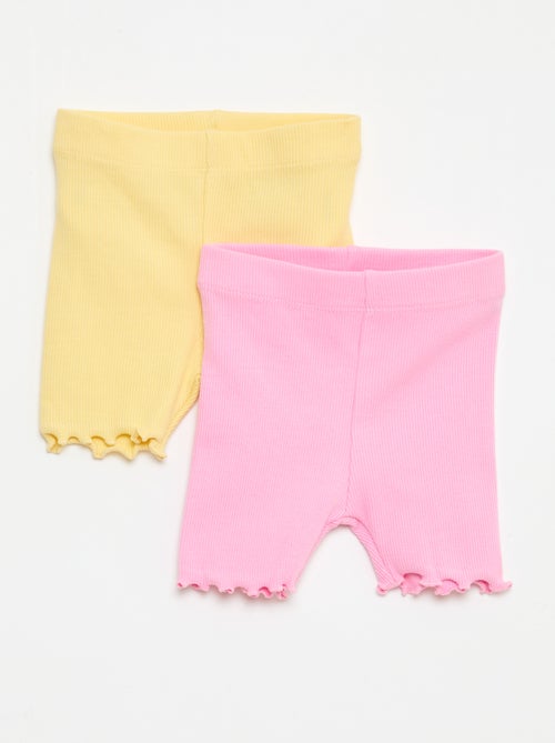 Set di leggings a costine - 2 pezzi - Kiabi