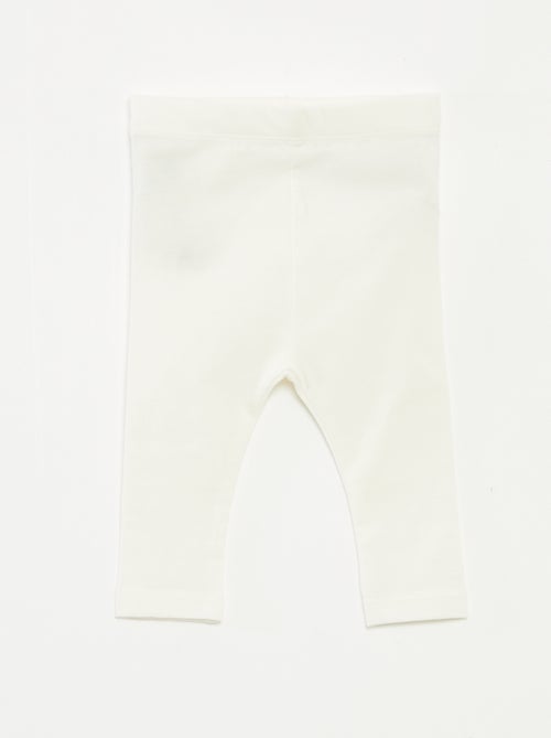 Set di leggings lunghi 1 con stampa all over / 1 tinta unita - Kiabi