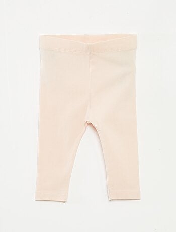 Set di leggings lunghi 1 con stampa all over / 1 tinta unita