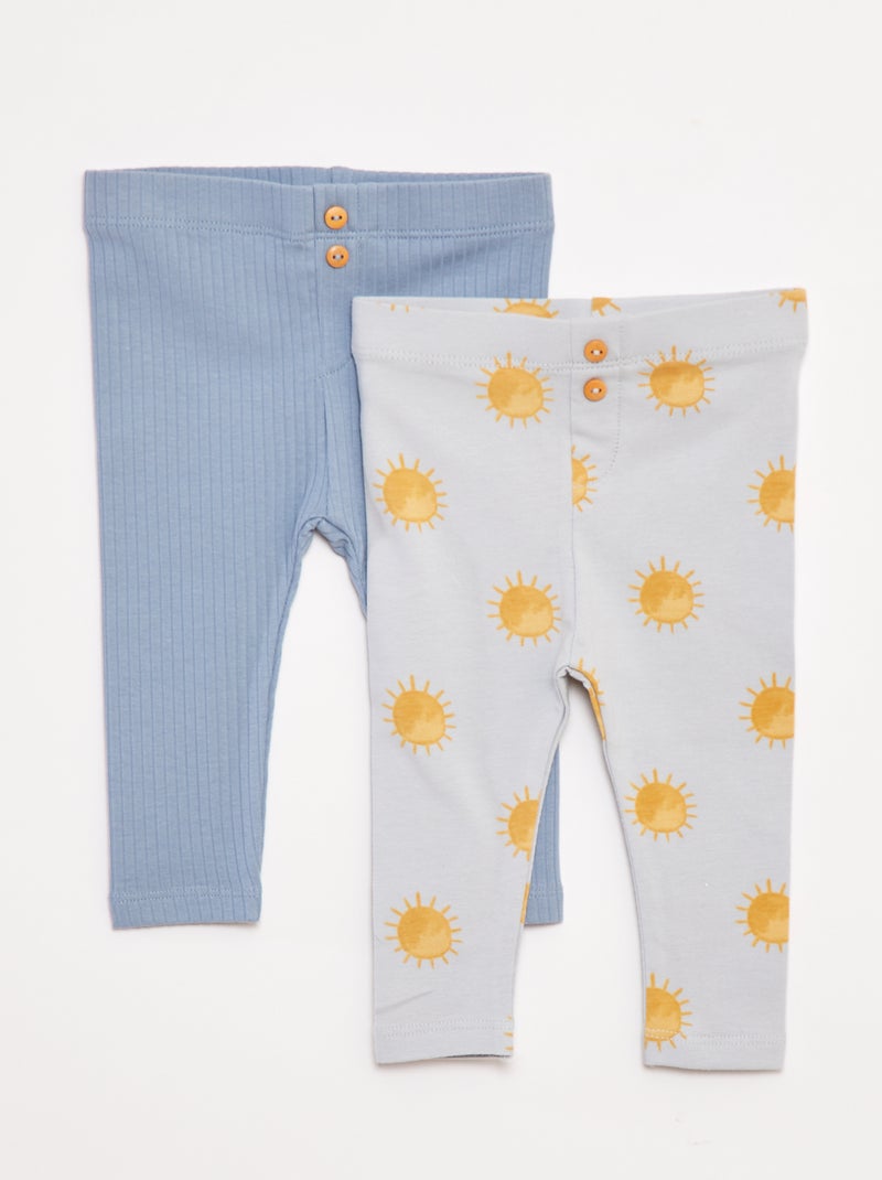 Set di leggings lunghi Blu - Kiabi