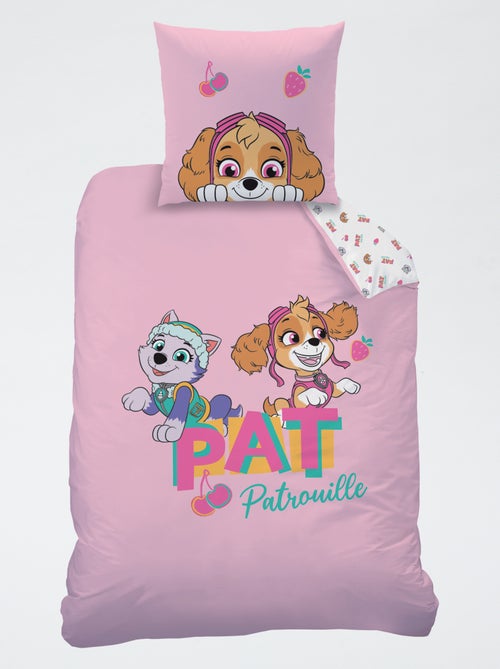 Set di lenzuola singolo 2 pezzi 'Pat\'Patrouille': copripiumino + federa - Kiabi
