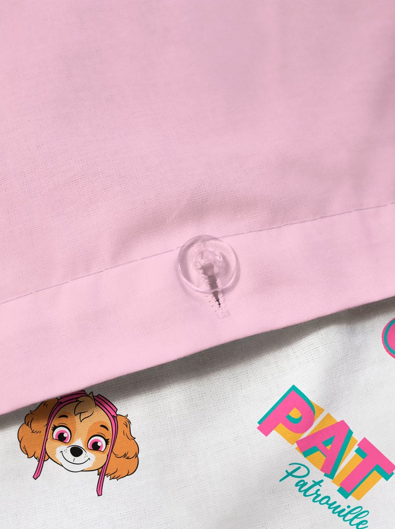 Set di lenzuola singolo 2 pezzi 'Pat\'Patrouille': copripiumino + federa Rosa - Kiabi
