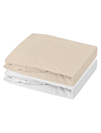 Set di lenzuolo impermeabile e lenzuolo in cotone per bambini