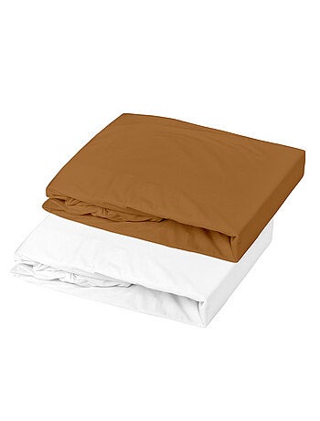 Set di lenzuolo impermeabile e lenzuolo in cotone per bambini