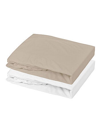 Set di lenzuolo impermeabile e lenzuolo in cotone per bambini