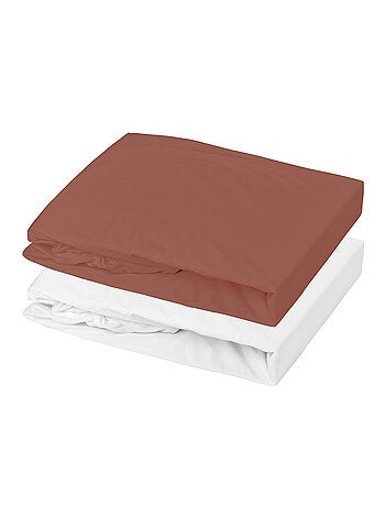 Set di lenzuolo impermeabile e lenzuolo in cotone per bambini